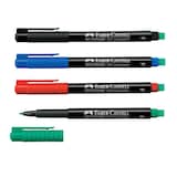 Artikelbild 1 für FABER-CASTELL MULTIMARK 1513 Folienstifte-Set farbsortiert permanent 4 St., Artikelnummer 687145