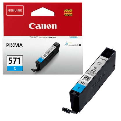 Artikelbild 16 für Canon CLI-571 C cyan Druckerpatrone, Artikelnummer 216445