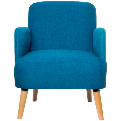 Artikelbild 2 für meet powered by PAPERFLOW Besuchersessel Brooks FTBRO.23.06 blau Stoff, Artikelnummer 547260