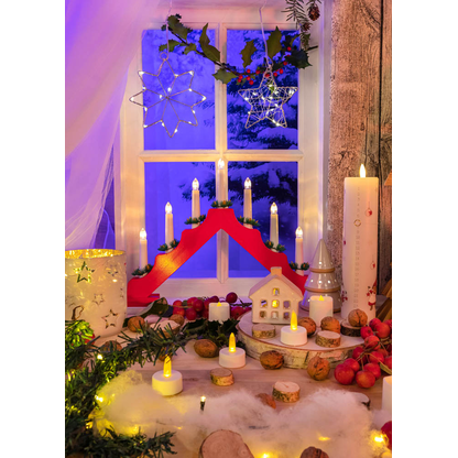 Artikelbild 10 für 2 Idena LED-Teelichter weiß, Artikelnummer 105139