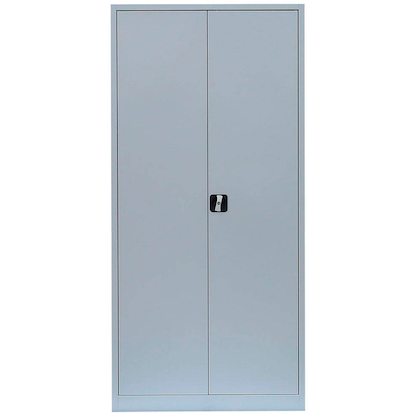 Artikelbild 3 für LÜLLMANN Putzmittelschrank 545540 lichtgrau 92,5 x 42,2 x 195,0 cm, aufgebaut, Artikelnummer 183077