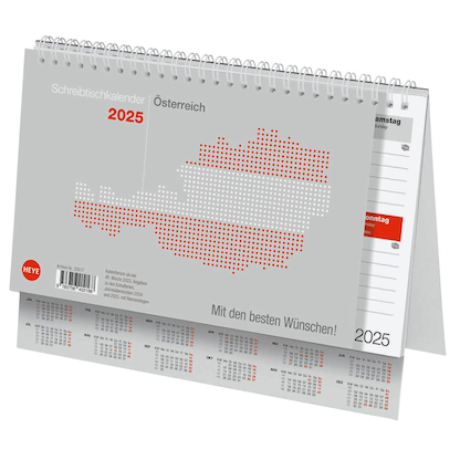 Artikelbild 7 für Heye Tischquerkalender Wochenplanung 2025, Artikelnummer 279319