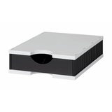 Artikelbild 1 für styro Schubladenbox uno schwarz 268-0101.9895S, DIN A4 mit 1 Schublade, Artikelnummer 375549