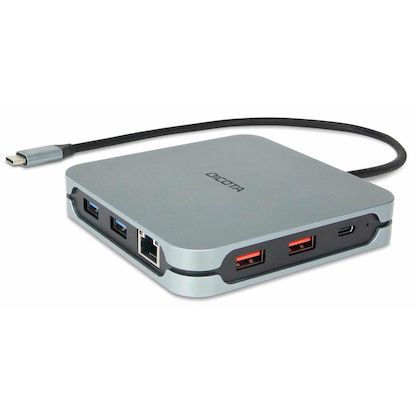 Artikelbild 4 für DICOTA USB-Hub D32057 10-fach silber, Artikelnummer 401739