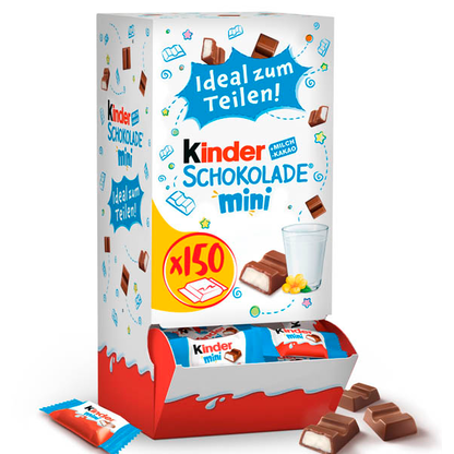 Artikelbild 21 für kinder mini Schokoriegel 150 St./900,0 g, Artikelnummer 465148