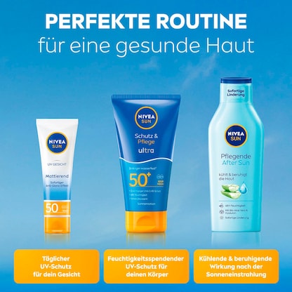 Artikelbild 4 für NIVEA SUN Schutz & Pflege ultra Sonnencreme 150,0 ml, Artikelnummer 578896