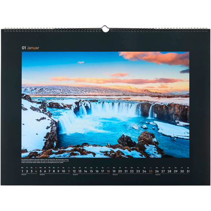 Artikelbild 2 für KUNTH Monats-Wandkalender Farben der Erde - Europa 2026, Artikelnummer 575686