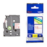 Artikelbild 1 für brother Schriftband TZe-242 TZE242, 18 mm rot auf weiß, Artikelnummer 653204