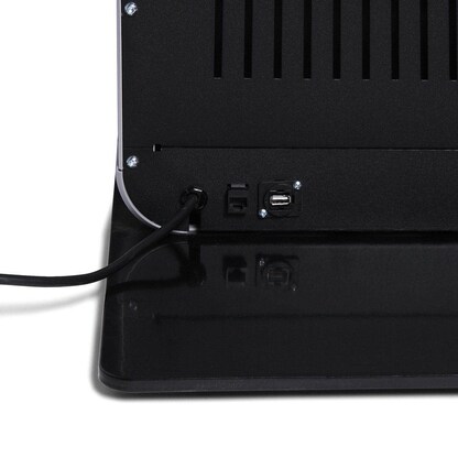 Artikelbild 3 für Showdown® Displays Digitales Totem abgerundet Infostele mit LED-Display, schwarz, 108,0 cm (43 Zoll), Artikelnummer 932764