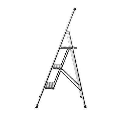 Artikelbild 4 für WENKO Klapptritt silber 3 Stufen, H: 119,0 cm, Artikelnummer 531357