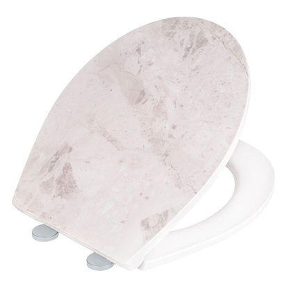 Artikelbild 5 für WENKO WC-Sitz mit Absenkautomatik White Marble weiß, Artikelnummer 814923