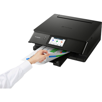 Artikelbild 4 für Canon PIXMA TS8750 3 in 1 Tintenstrahl-Multifunktionsdrucker schwarz, Artikelnummer 172096