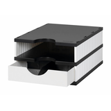 Artikelbild 1 für styro Schubladenbox uno weiß 268-0102.0905S, DIN A4 mit 1 Schublade, Artikelnummer 380921