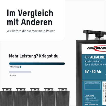 Artikelbild 4 für ANSMANN Batterien 4R25 6V-Blockbatterie 6,0 V, Artikelnummer 629277
