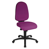Artikelbild 1 für Topstar Bürostuhl Syncro Pro 5, S500 G03 Stoff lila, Gestell schwarz, Artikelnummer 350672