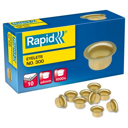 Artikelbild 15 für 1.000 Rapid Ösen Ösen Nr.300 4 mm, Artikelnummer 662981