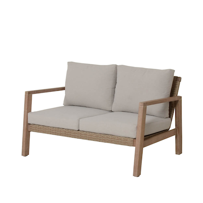 Artikelbild 6 für Garden Pleasure Loungegruppe SAN MATEO beige, braun Holz, 4-teilig, Artikelnummer 543961