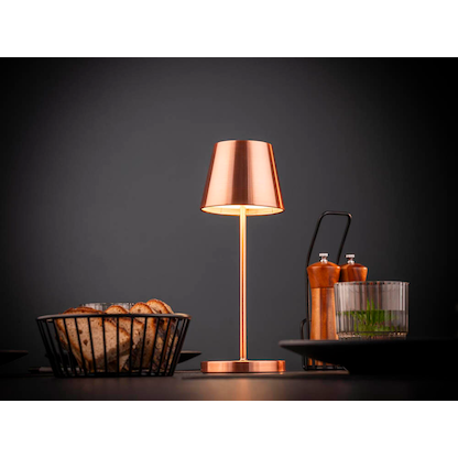 Artikelbild 2 für APS MERLE LED-Akku-Tischleuchte kupfer 2,0 W, Artikelnummer 650988