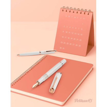 Artikelbild 13 für Pelikan Kugelschreiber Souverän K600 weiß/rose-gold, Schreibfarbe: schwarz, 1 St., Artikelnummer 688758