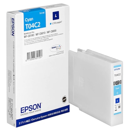 Artikelbild 3 für EPSON T04C2L cyan Druckerpatrone, Artikelnummer 614913