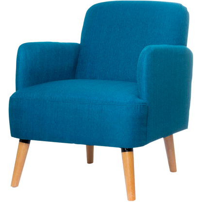 Artikelbild 5 für meet powered by PAPERFLOW Besuchersessel Brooks FTBRO.23.06 blau Stoff, Artikelnummer 547260