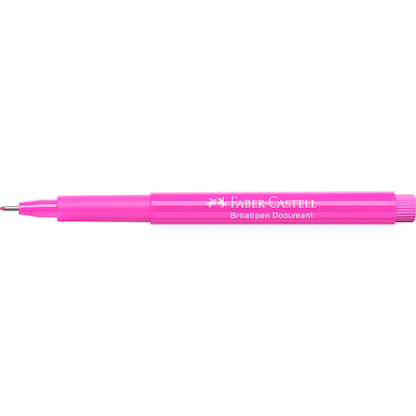 Artikelbild 3 für FABER-CASTELL Broadpen Document 1554 Fineliner pink 0,8 mm, 1 St., Artikelnummer 602393
