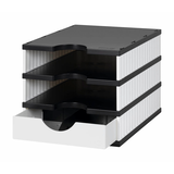 Artikelbild 1 für styro Schubladenbox uno weiß 268-0103.0905S, DIN A4 mit 1 Schublade, Artikelnummer 380937