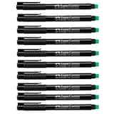 Artikelbild 1 für 10 FABER-CASTELL MULTIMARK 1513 Folienstifte schwarz 0,6 mm permanent, Artikelnummer 687137