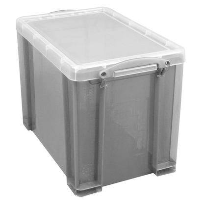 Artikelbild für Really Useful Box Aufbewahrungsbox 19,0 l transparent, grau 39,5 x 25,5 x 29,0 cm, Artikelnummer 305452