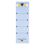 Artikelbild 1 für 10 bluefile Ordneretiketten blue file blau für 8,0 cm Rückenbreite, Artikelnummer 479816
