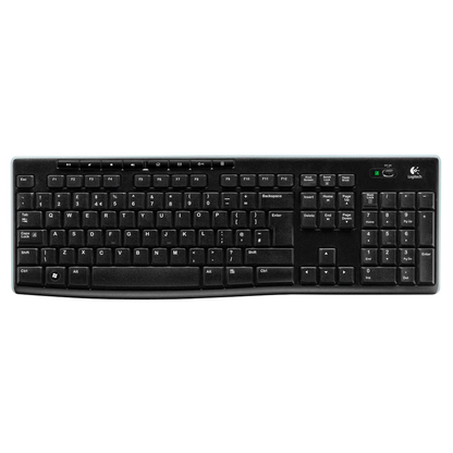 Artikelbild für Logitech Wireless Keyboard K270 Tastatur kabellos schwarz, Artikelnummer 792986