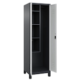 Artikelbild 1 für CP Putzmittelschrank Classic Plus 080110-00 S10013 anthrazitgrau, lichtgrau 60,0 x 50,0 x 195,0 cm, aufgebaut, Artikelnummer 175206