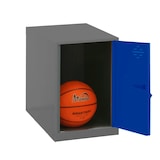 Artikelbild 1 für Simonrack Spind SIMONLOCKER DISM anthrazit, blau 8425437117671, 1 Schließfach 40,0 x 50,0 x 47,5 cm, Artikelnummer 355366