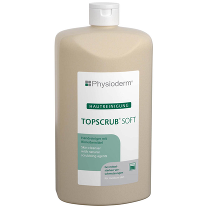 Artikelbild 9 für Physioderm® TOPSCRUB® SOFT Handreiniger 500 ml, Artikelnummer 412139