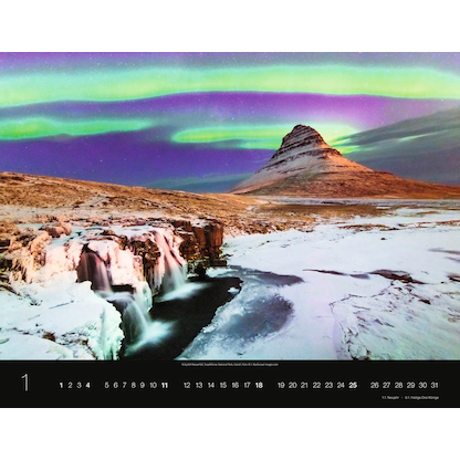 Artikelbild 2 für Monats-Wandkalender Rund um die Welt 2026, Artikelnummer 551103