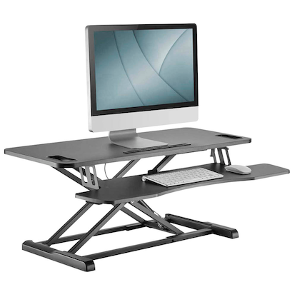 Artikelbild 1 für DIGITUS Schreibtischaufsatz schwarz, Artikelnummer 325447