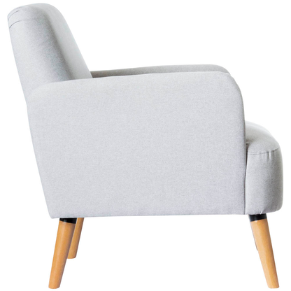 Artikelbild 3 für meet powered by PAPERFLOW Besuchersessel Brooks FTBRO.23.02 grau Stoff, Artikelnummer 547253