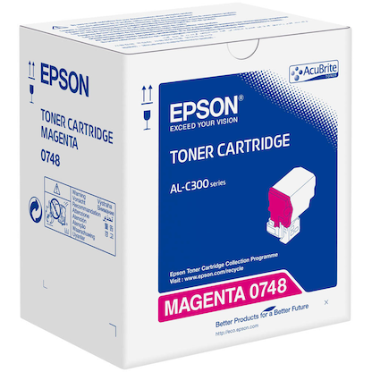 Artikelbild 2 für EPSON S050748 magenta Toner, Artikelnummer 857401