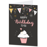 Artikelbild 1 für LUMA Geburtstagskarte Happy Birthday DIN B6, Artikelnummer 403141