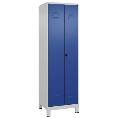 Artikelbild 3 für CP Putzmittelschrank Classic Plus 080110-00 S10003 enzianblau, lichtgrau 60,0 x 50,0 x 195,0 cm, aufgebaut, Artikelnummer 175028