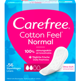Artikelbild 1 für Carefree Slipeinlagen Normal Cotton Feel ohne Duft für Slip, 56 St., Artikelnummer 537926