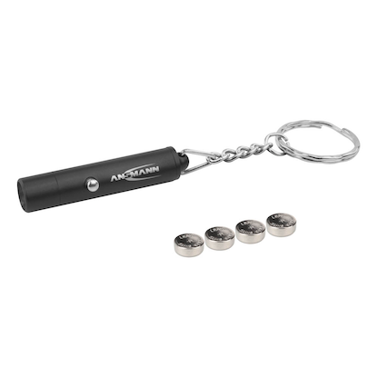 Artikelbild 3 für ANSMANN Keychain LED Taschenlampe schwarz 5,0 cm, Artikelnummer 629289