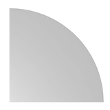 Artikelbild 1 für HAMMERBACHER Verbindungsplatte VXBE91 lichtgrau, silber dreieckig 80,0 x 80,0 x 2,5 cm, Artikelnummer 382426