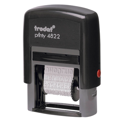 Artikelbild 3 für trodat Textstempel printy 4822 selbstfärbend schwarz ohne Logo, 1 St., Artikelnummer 499483