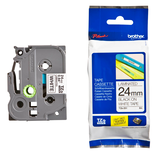 Artikelbild 1 für brother Schriftband TZe-251 TZE251, 24 mm schwarz auf weiß, Artikelnummer 653220