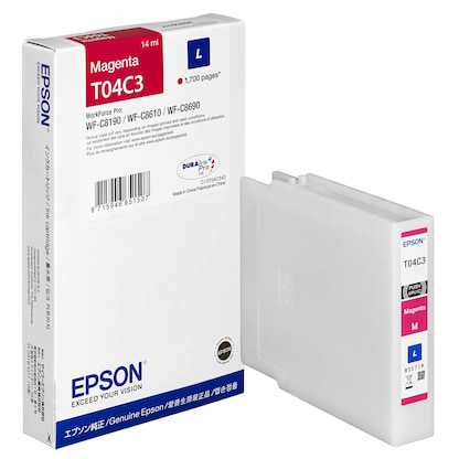 Artikelbild 2 für EPSON T04C3L magenta Druckerpatrone, Artikelnummer 615171