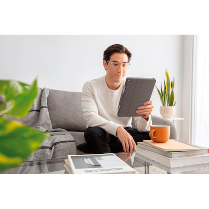 Artikelbild 9 für Logitech COMBO TOUCH Tablet-Tastatur schwarz geeignet für Apple iPad 7. Gen (2019), Apple iPad 8. Gen (2020), Apple iPad 9. Gen (2021), Artikelnummer 241937