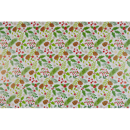 Artikelbild 5 für JUNG SCHÖNER VERPACKEN Geschenkpapier Vermont Ilexbeeren mehrfarbig, 20,0 m, Artikelnummer 184574