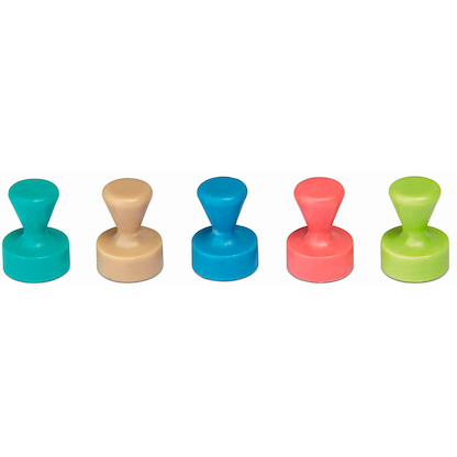 Artikelbild 2 für MAUL Kegelmagnete farbsortiert, Metall Ø 1,2 x 1,6 cm, 10 St., Artikelnummer 277992