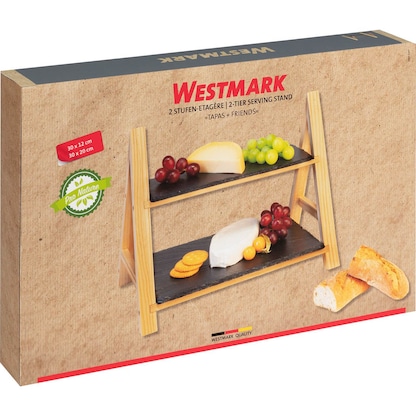 Artikelbild 2 für WESTMARK Etagere Tapas + Friends braun, Artikelnummer 711501